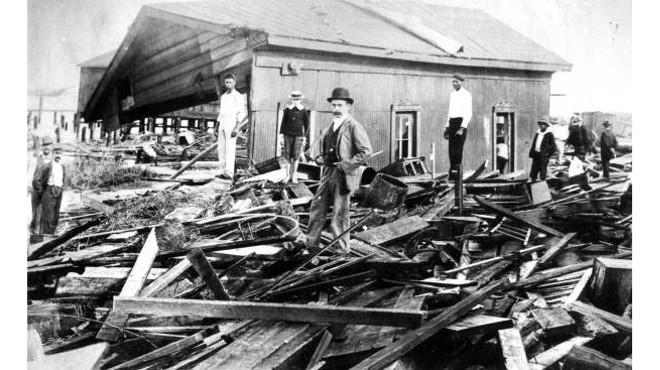 100 years of destruction: 43 devastating images of hurricane damage in Florida