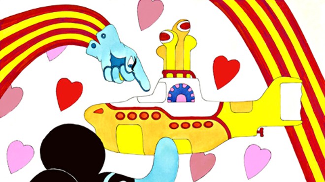 Beatles animator Ron Campbell steers his yellow submarine into Artegon in June