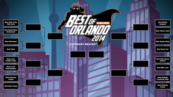 Best of Orlando Bracket: Help us pick new categories for our Readers Poll