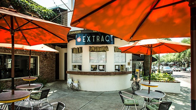 Extract Juice and Tapas Bar exudes a feel-good vibe
