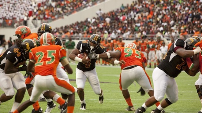 Florida A&M Rattlers and Bethune-Cookman Wildcats compete in annual Florida Classic