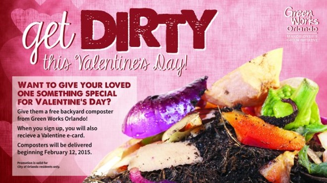 For Valentine's Day, nothing says "I love you" better than rotting table scraps