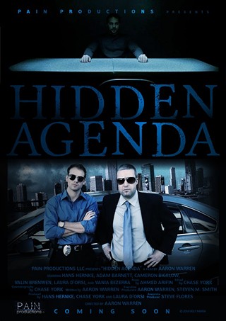 "Hidden Agenda" poster