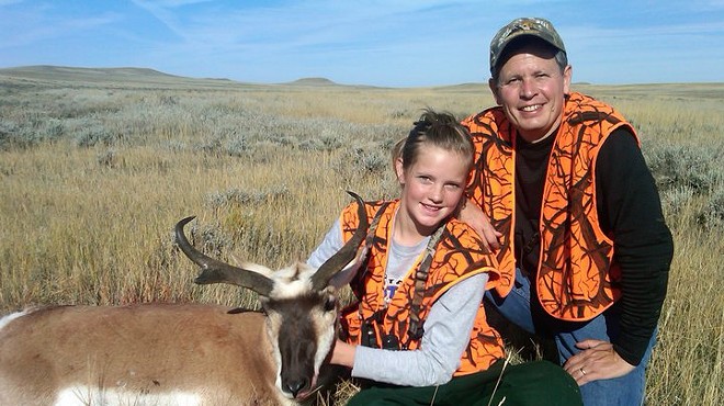 Hunting with Steve Daines