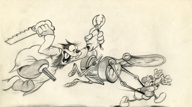 LOLCats have nothing on old Disney sketches.