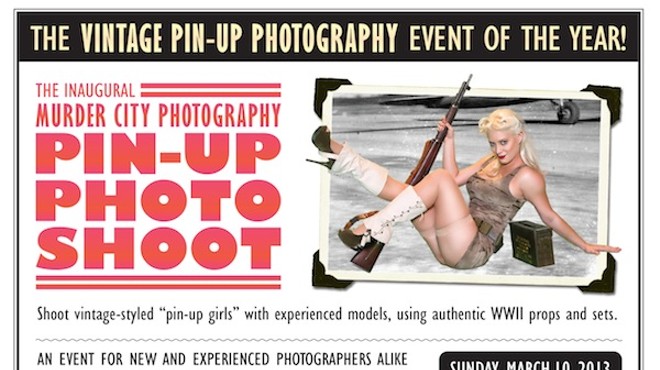Murder City Photography Pinup Shoot to be held in Geneva