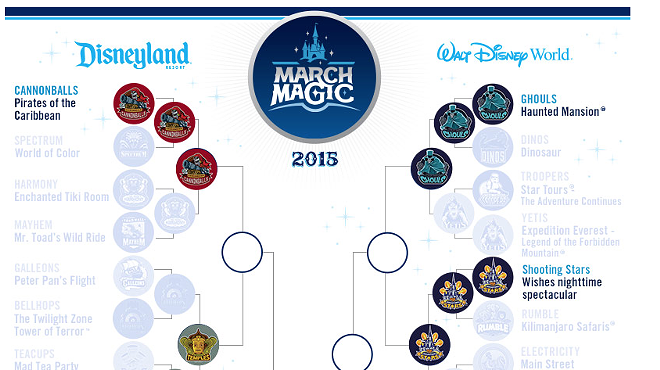 You can still vote for – and buy – limited-edition Disney March Magic T-shirts