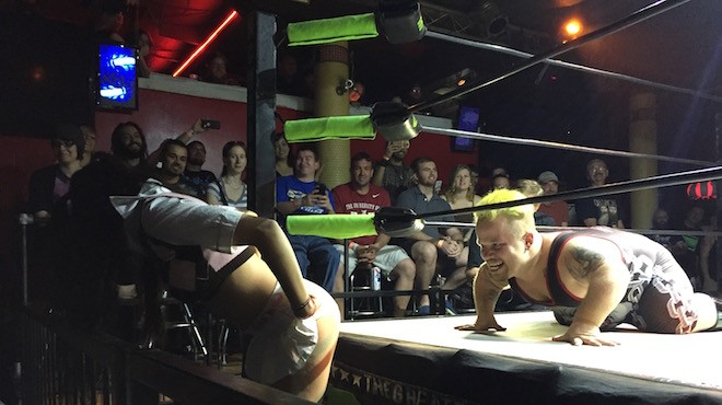 PHOTOS: Stars of Hulk Hogan's Micro Championship Wrestling at Independent Bar