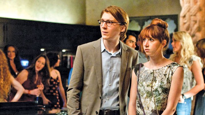 Paul Dano is smitten with his own creation, and without warning, there she is.