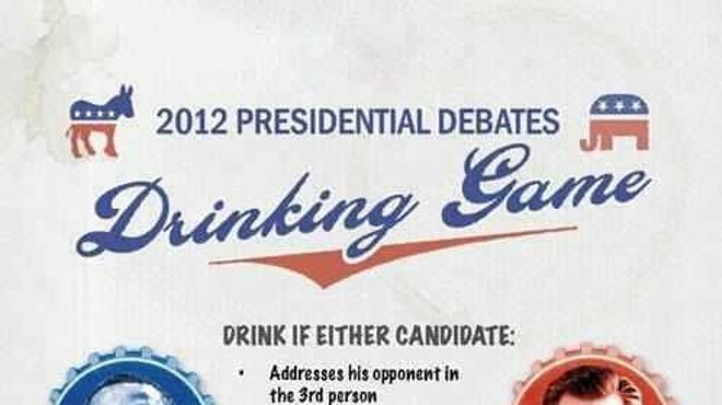 Presidential Debate Drinking Game!