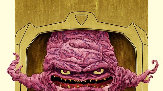 Promo for Saturday's Boss Krang art show features Pat Fraley, the original voice actor