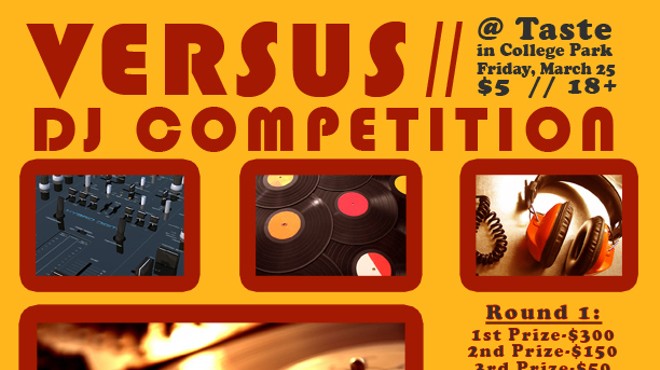 Selection Reminder: VERSUS DJ competition tonight!