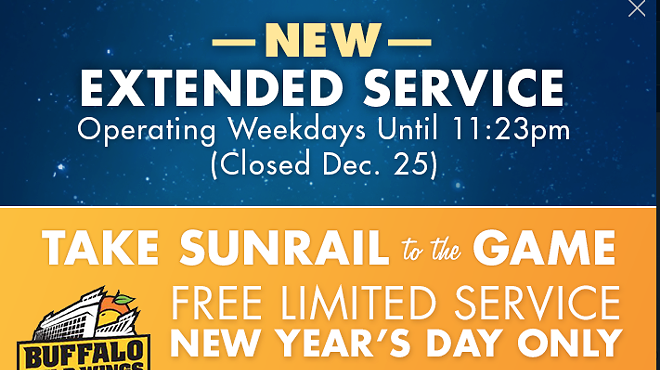 SunRail's extended night service starts today!