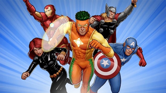 The old Captain Citrus was a chubby orange.