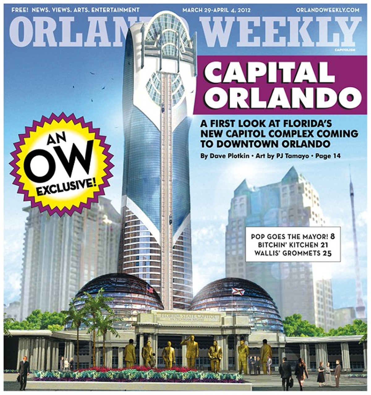 Dave Plotkin reflects on learning to write and design on the fly at Orlando Weekly