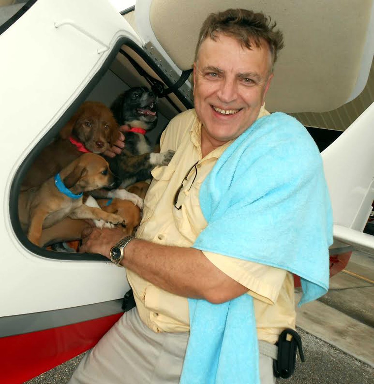 How private pilots are helping dogs get out of shelters  and into new homes