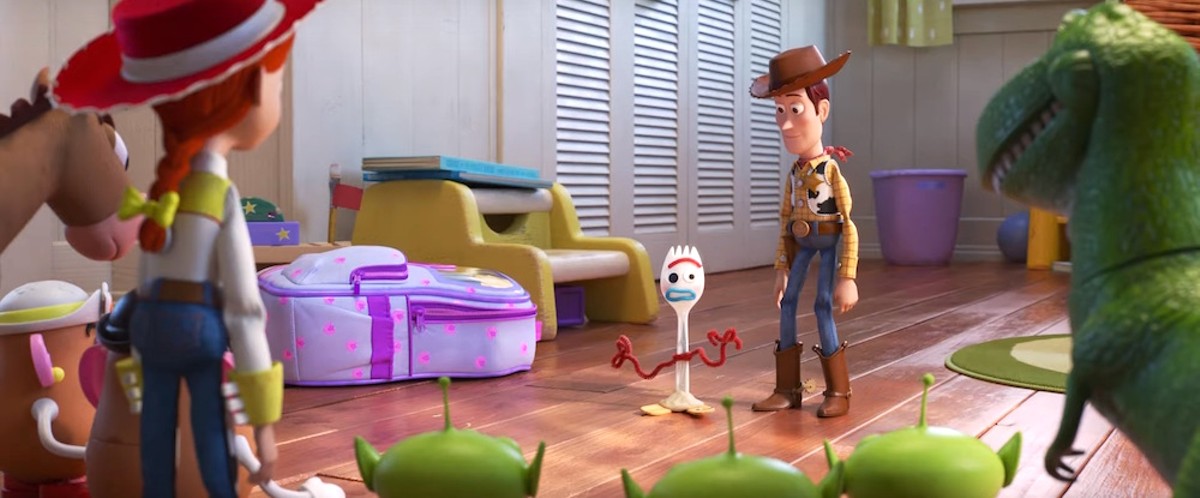 Toy story 4 Bonnie doesn't pick Woody 
