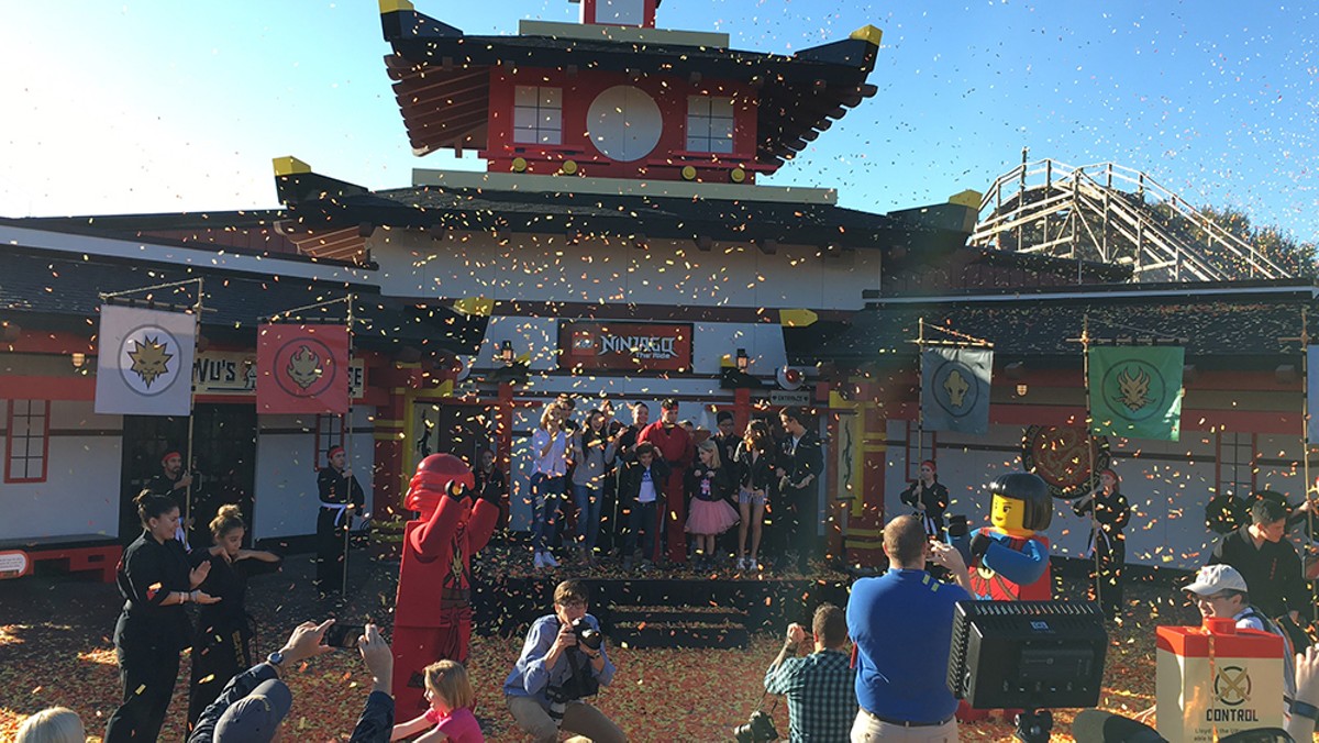 Ninjago World opens at Legoland