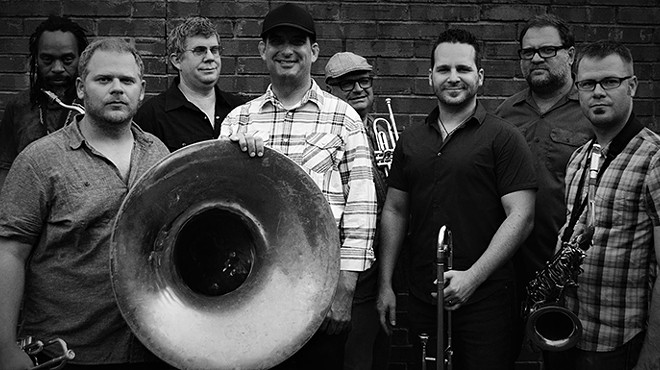 Brown Bag Brass Band brings New Orleans sound to Dexter's of Winter Park for Mardi Gras
