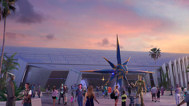Epcot's new 'Guardians of the Galaxy' ride will be one of the world's longest enclosed roller coasters