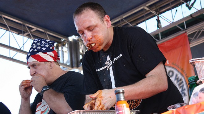 Joey Chestnut returns to defend his reign at Orlando's World Chili Eating Challenge this weekend