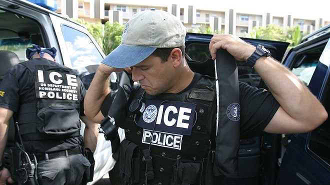 Florida witnessed the largest increase of ICE arrests in the country last year