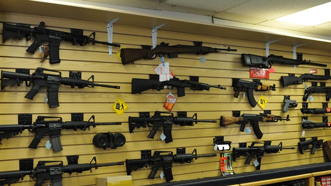 An assault weapons ban in Florida may be left to voters