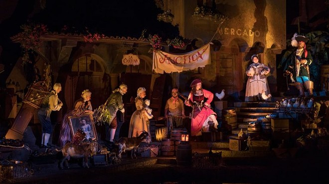 Pirates of the Caribbean at Walt Disney World reopens today with new auction scene
