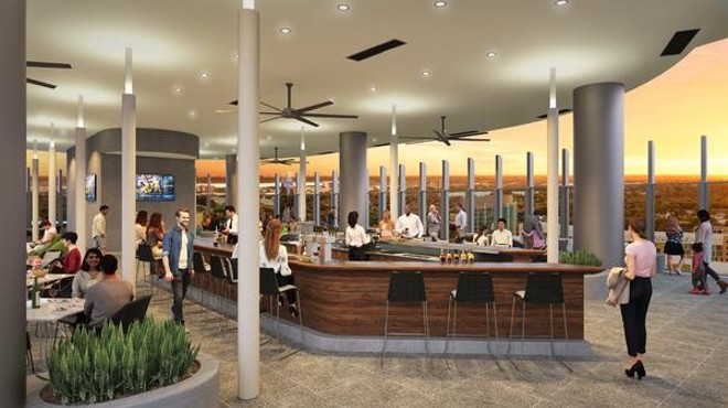 Universal releases details about new rooftop bar coming to the Aventura Hotel