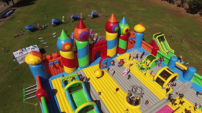 The 'World's Biggest Bounce House' comes to Orlando this weekend