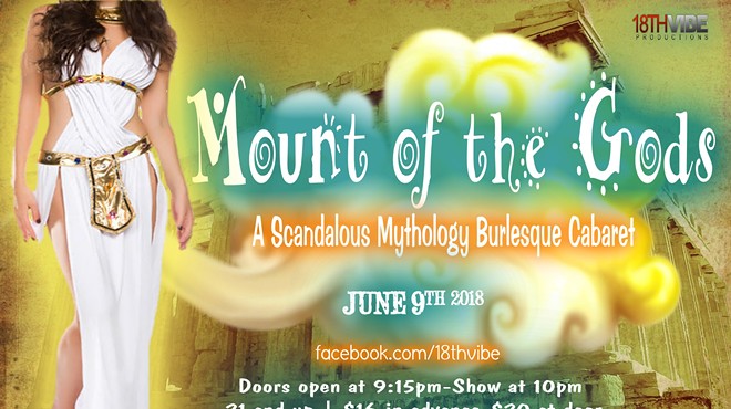 Mount of the Gods: A Scandalous Mythology Burlesque Cabaret