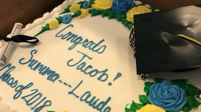 Publix censors 'summa cum laude’ on graduation cake