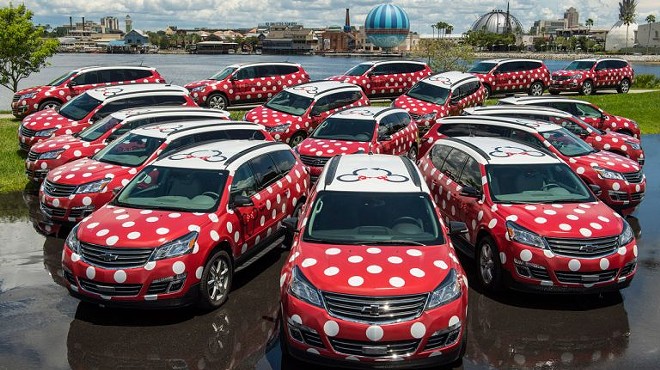 Guest or not, anyone in Orlando can now summon a Disney Minnie Van through Lyft