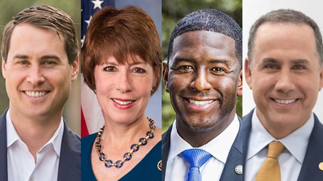 The Democratic governor's debate in Orlando isn't happening