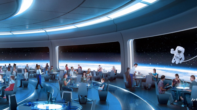 Epcot's new space themed restaurant is a lot more high-tech than we first realized