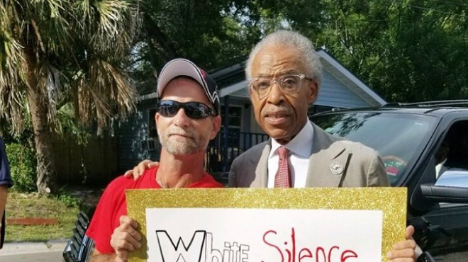 Al Sharpton and Trayvon Martin's family were among those rallying against 'stand your ground' in Clearwater