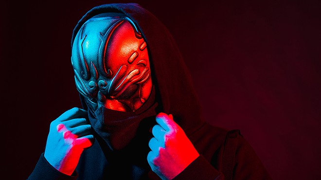 Masked EDM madman UZ takes over the dancefloor at Celine this week