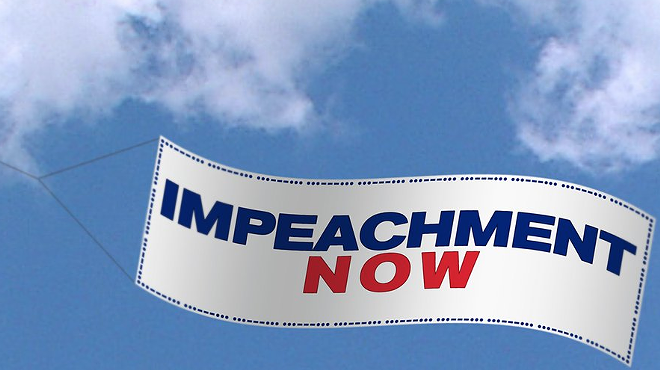 The 'world's largest' impeach Trump banner will fly over Orlando this weekend