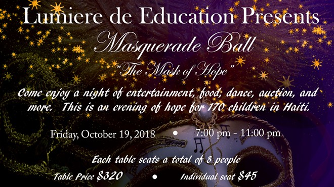 Masquerade Ball Fundraiser: Mask of Hope