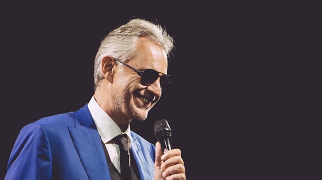 Andrea Bocelli to play Valentine's Day in Orlando next year