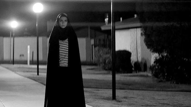 More Q Than A screens Iranian vampire western 'A Girl Walks Home Alone at Night' at the Rogers-Kiene Building