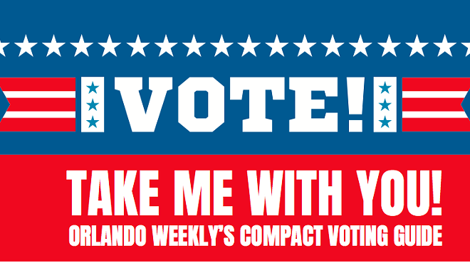 Orlando Weekly's compact voting guide for 2018 midterms