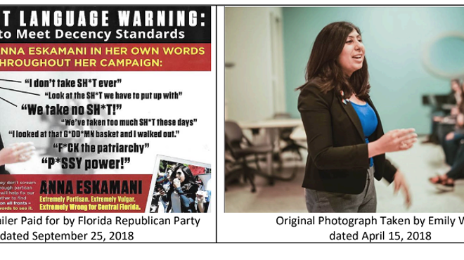 The Republican Party of Florida is being sued for ripping off a photo used in an Anna Eskamani attack ad