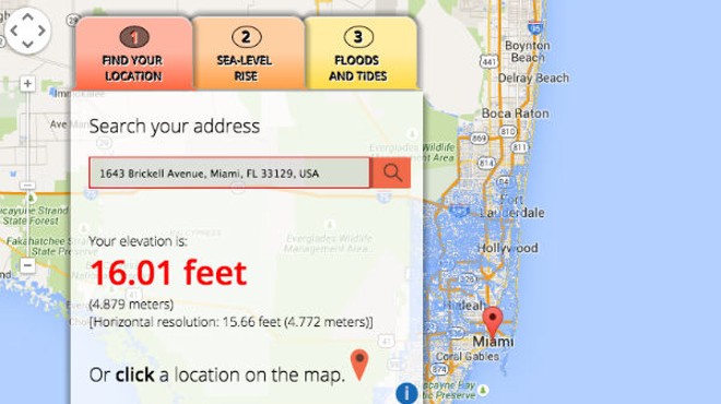 New app shows which cities in South Florida will soon be underwater