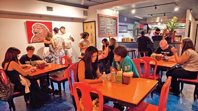 This picture makes the original Tako Cheena look a lot more spacious than it really is.