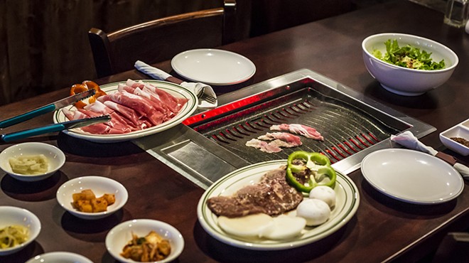 Do-it-yourselfers indulge in Korea House’s all-you-can-eat meatfest