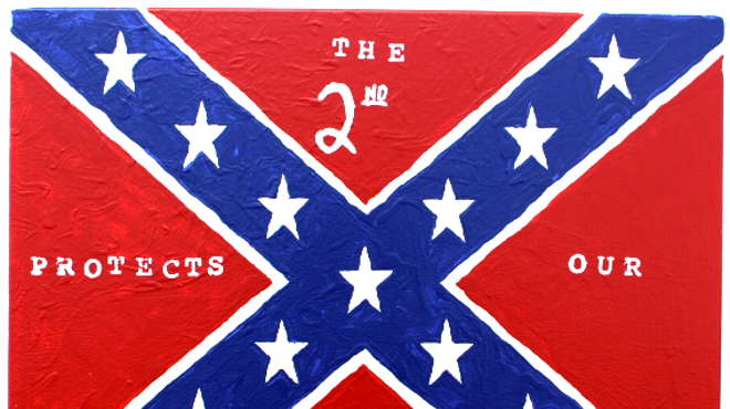 George Zimmerman is raffling a Confederate flag painting to support ‘Muslim-free’ gun shop