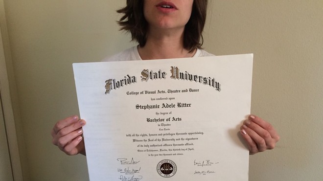 An FSU grad is selling her diploma on eBay for $50,000