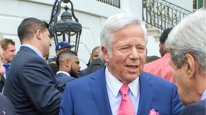 New England Patriots owner charged with soliciting prostitution at Florida spa