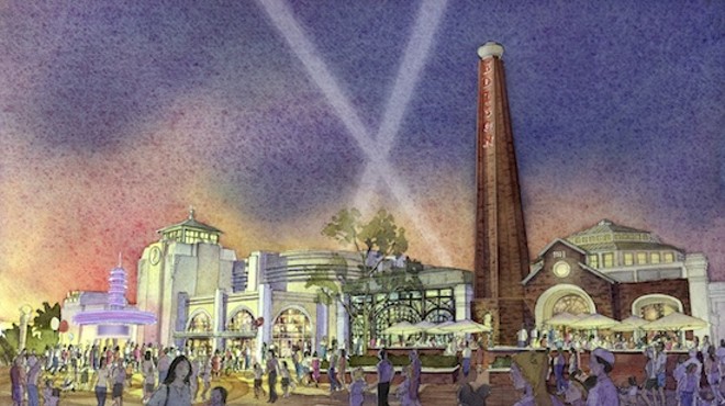 Artist rendering of Edison's at Disney Springs.